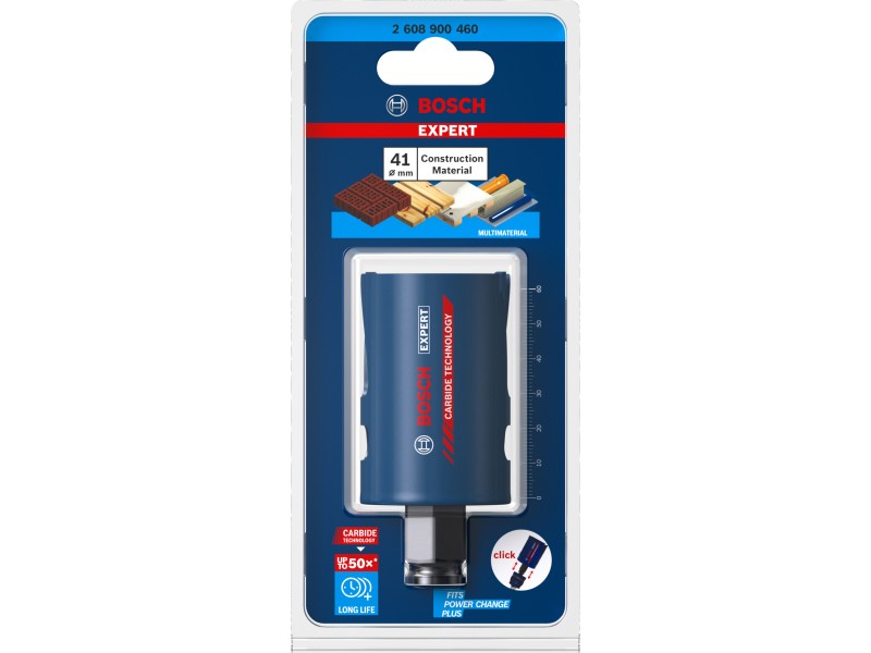 Žaga za izrezovanje lukenj Bosch EXPERT Construction Material, 41x60mm, 2608900460